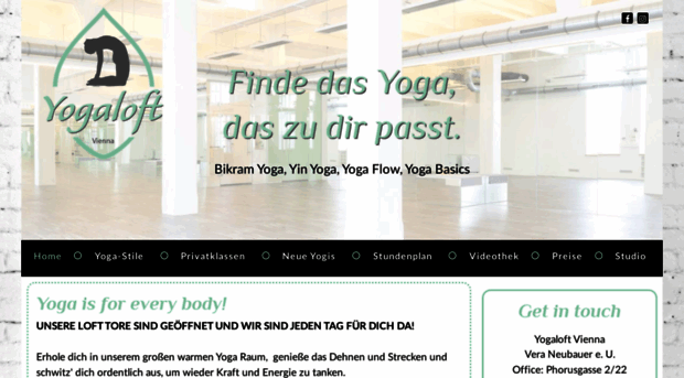 bikramyogaloft.at