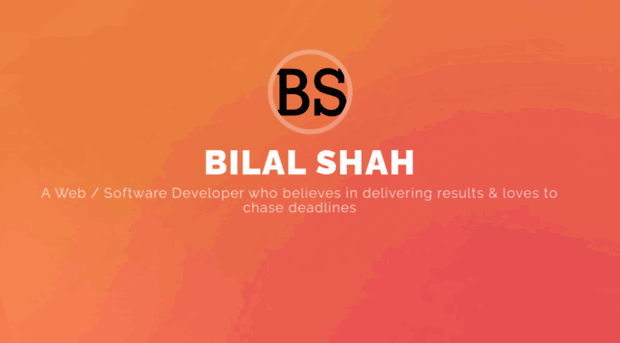 bilaalshah.com