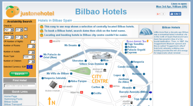 bilbaohotels.co.uk