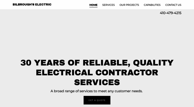 bilbroughelectric.com