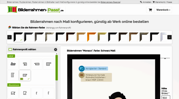 bilderrahmen-passt.de