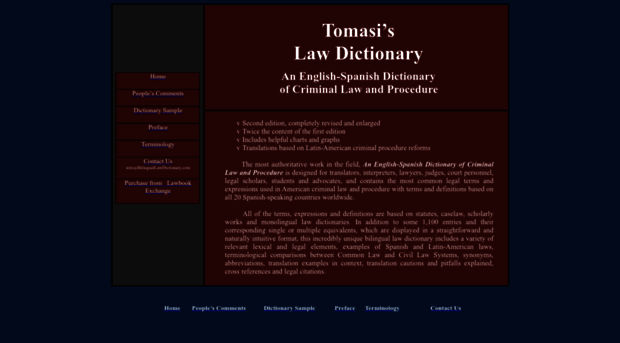 bilinguallawdictionary.com