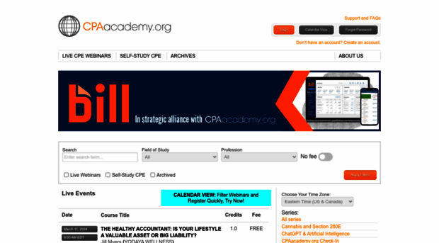 bill.cpaacademy.org