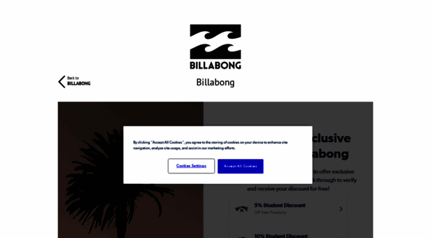 billabong.studentbeans.com
