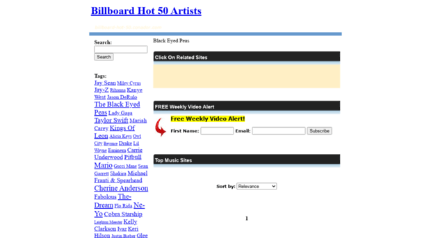 billboard-hot-50.conador.com