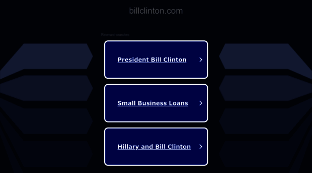 billclinton.com