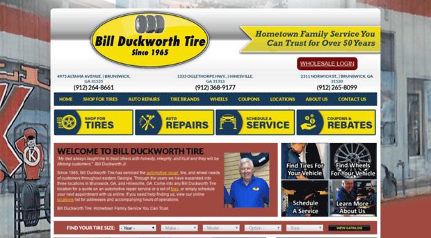 billduckworthtire.com