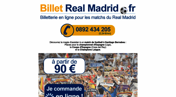 billetrealmadrid.fr