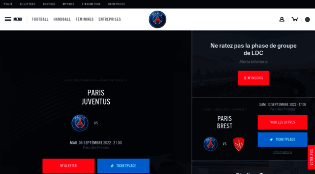 billetterie.psg.fr