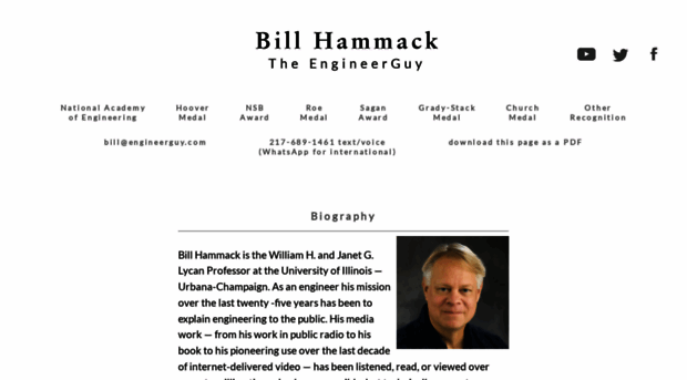 billhammack.org