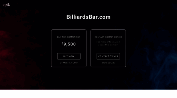 billiardsbar.com