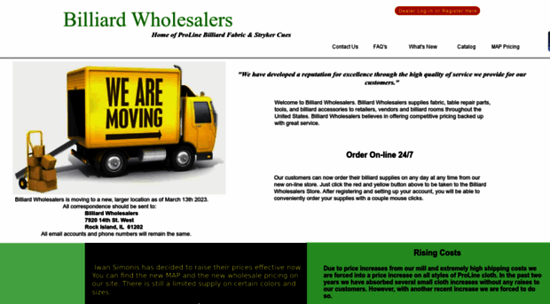 billiardwholesalers.net