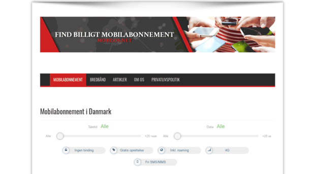 billig-mobil-abonnement.dk