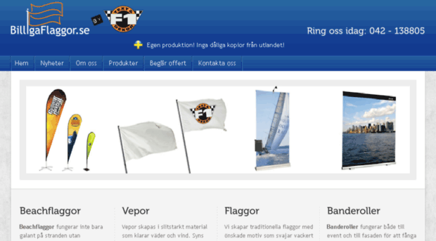 billigaflaggor.se