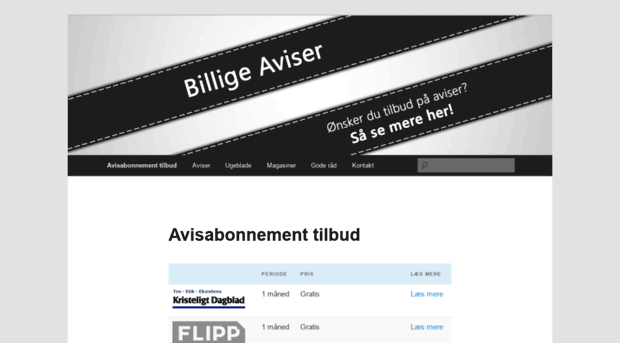 billige-aviser.dk