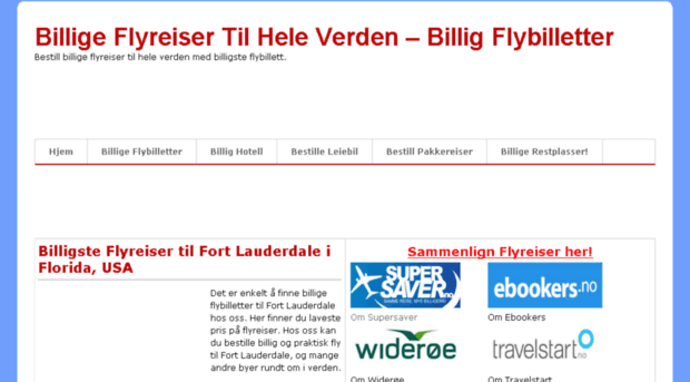 billige-flyreiser.net