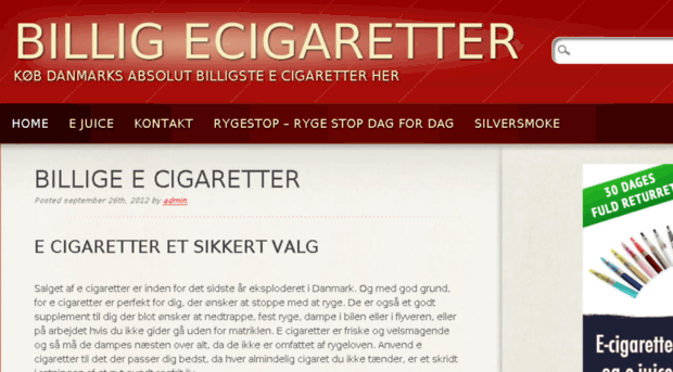 billigecigaretter.dk