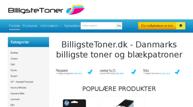 billigstetoner.dk