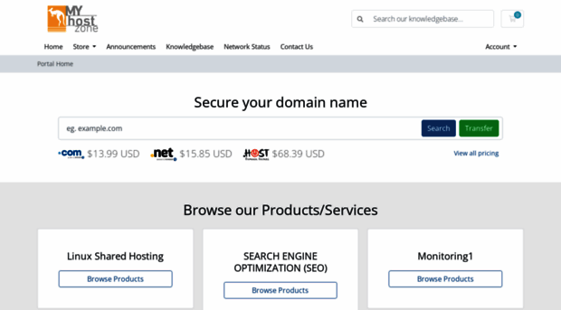 billing.myhostzone.com