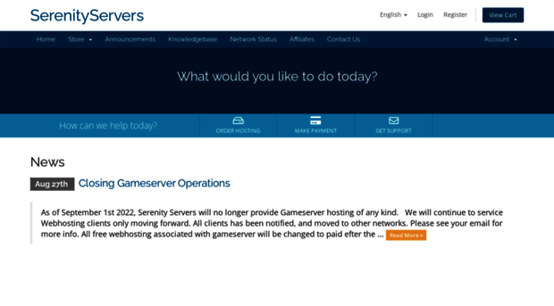 billing.serenityservers.net