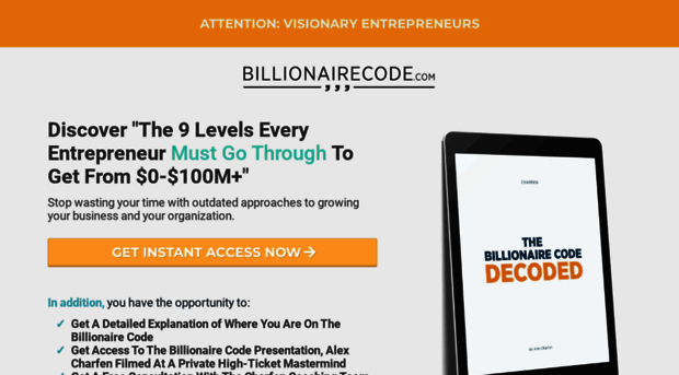 billionairecode.com