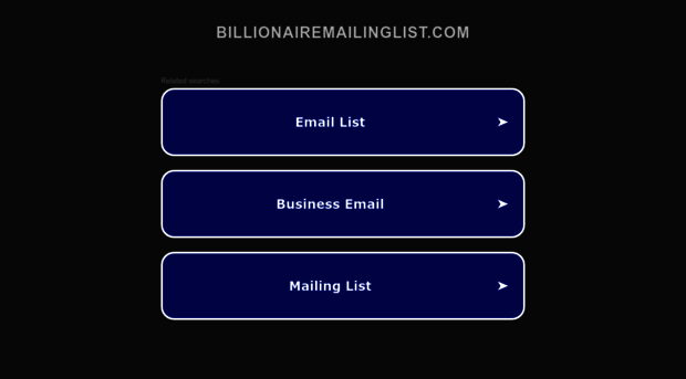 billionairemailinglist.com