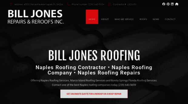 billjonesroofing.com