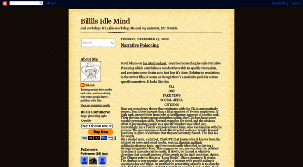 billllsidlemind.blogspot.com