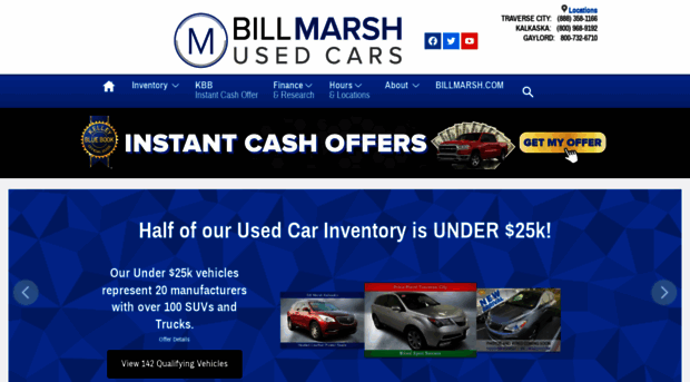 billmarshusedcars.com