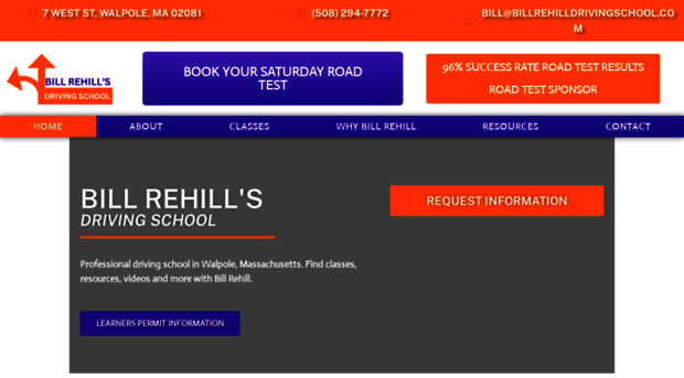 billrehilldrivingschool.com