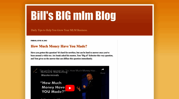 billsbigmlmblog.blogspot.com