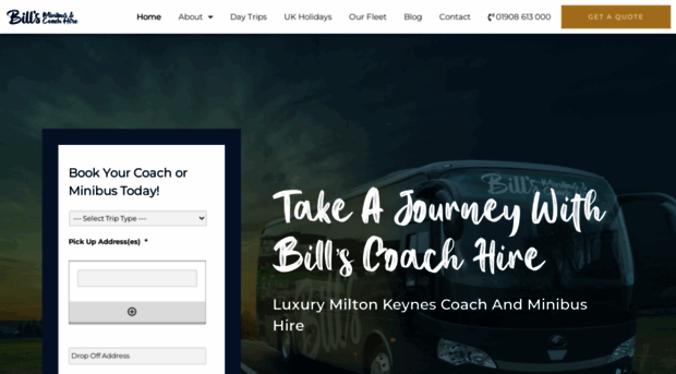 billscoachhire.co.uk