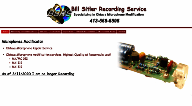 billsrecording.com