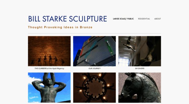 billstarkesculpture.com