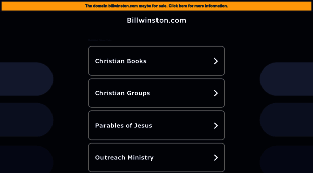 billwinston.com