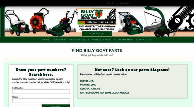 billygoatparts.com