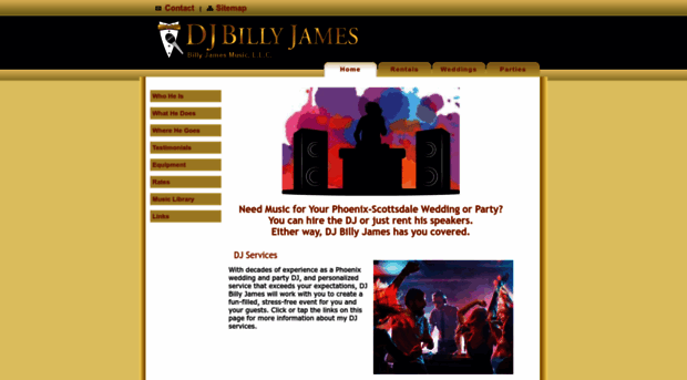 billyjamesmusic.com