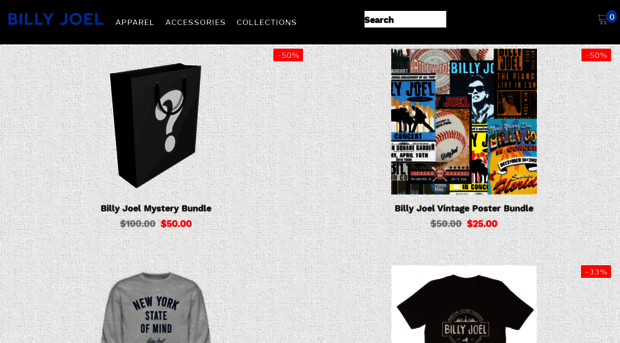 billyjoelshop.com