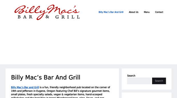 billymacsgrill.com