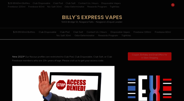 billysexpressvapes.com