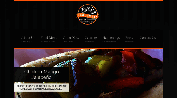 billysgourmethotdogs.com
