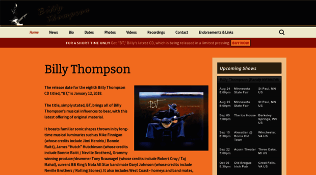 billythompsonmusic.com