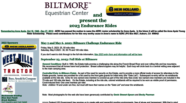 biltmoreendurance.com