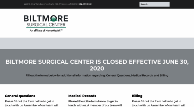 biltmoresurgicalcenter.com