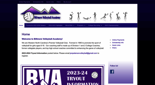 biltmorevolleyballacademy.org