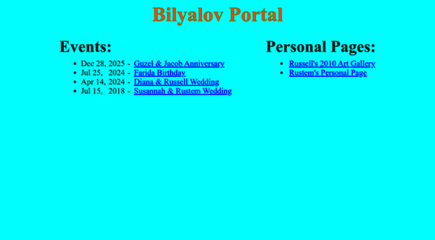 bilyalovs.net