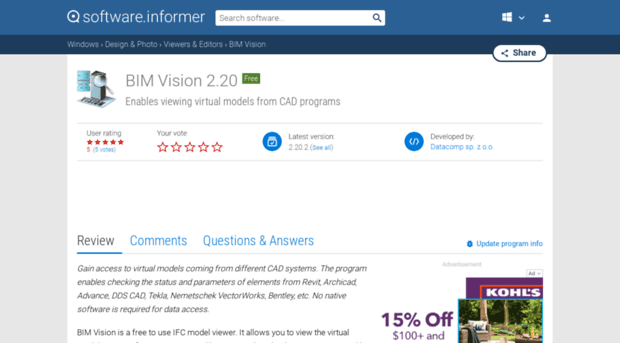 bim-vision.software.informer.com