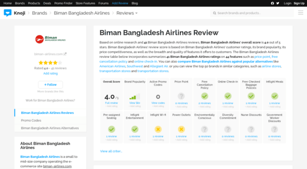 bimanbangladeshairlines.knoji.com