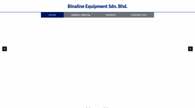 binalineequipment.com