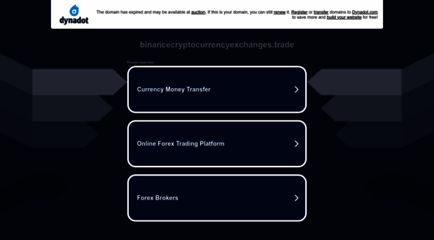 binancecryptocurrencyexchanges.trade